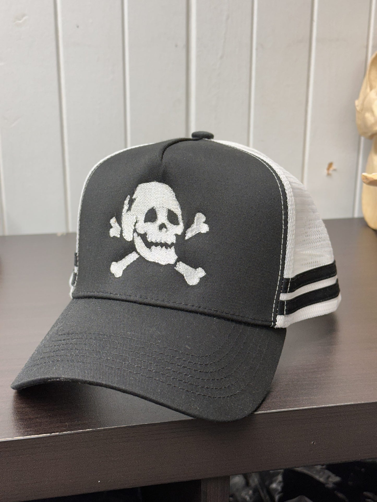 Stylized Skull & Crossbones Cap