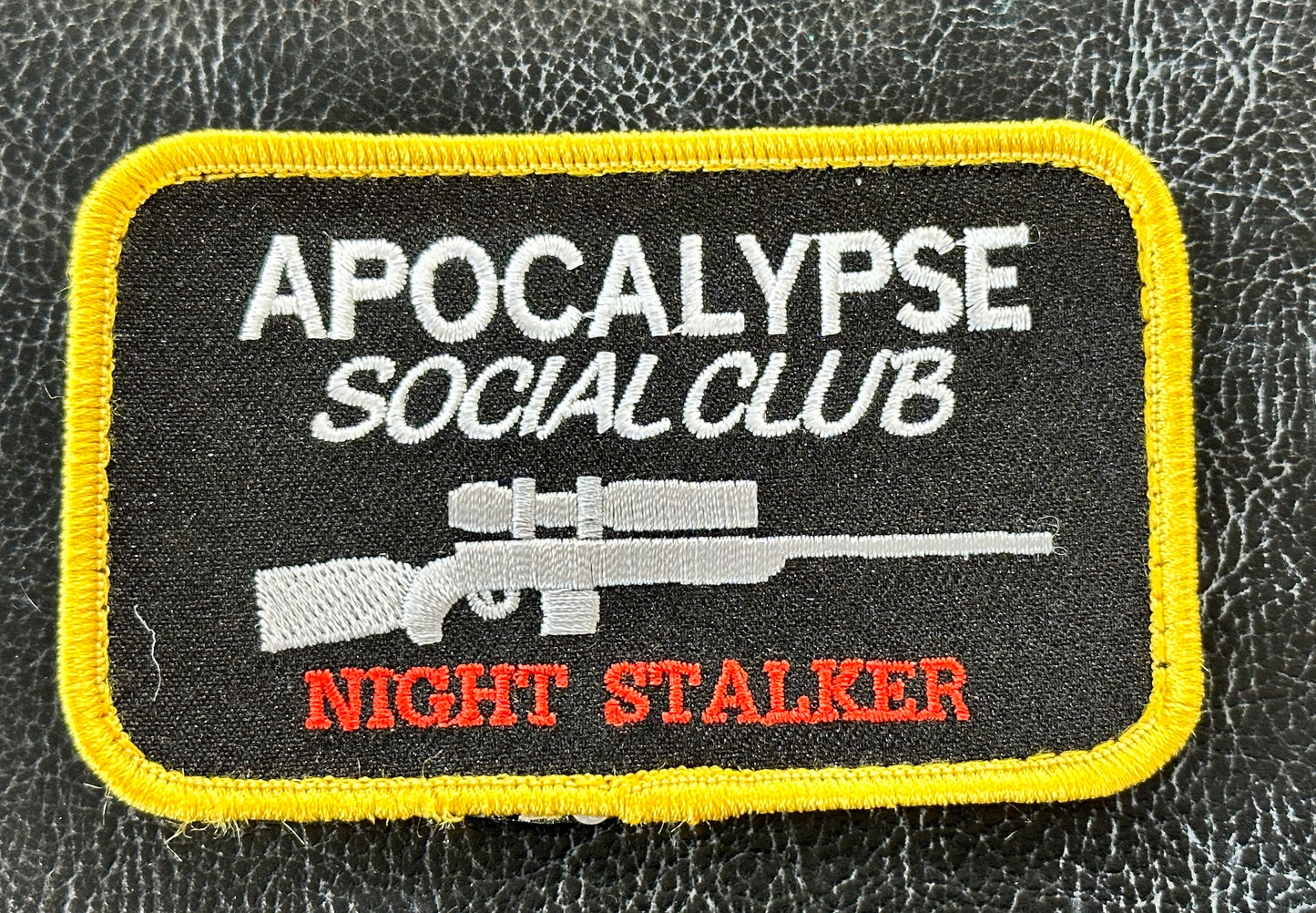 Apocalypse Social Club - Embroidered hook & Loop Patches